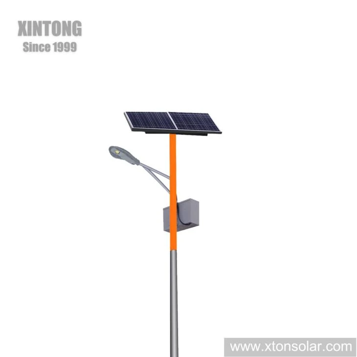 Remote System Street Light With Solar Panel And Battery