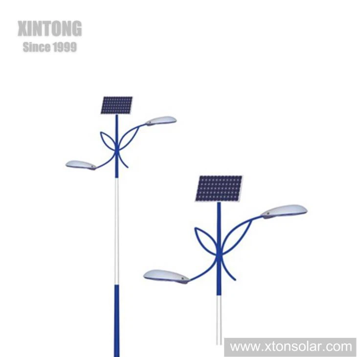 Solar Power LED Street Lamp With 90W Poly Panel Photovoltaic Cell