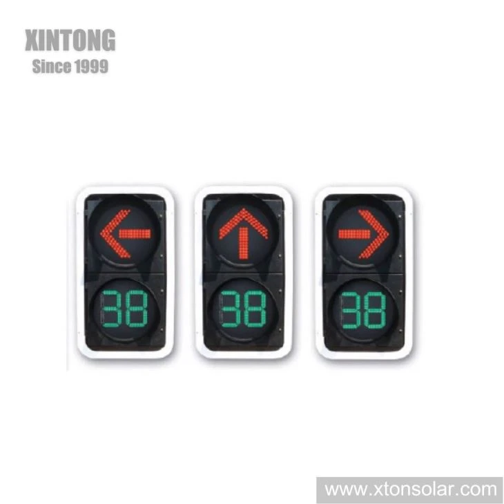 Xintong 200/300/400mm Intelligent LED Traffic Signal Light With Countdown Timer Xintong 200/300/400mm Intelligent LED Traffic Signal Light With Countdown Timer